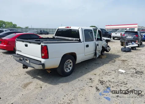 2007 Chevrolet Silverado 1500 Classic Ls из США, поврежденный, VIN 2GCEC13V771118393